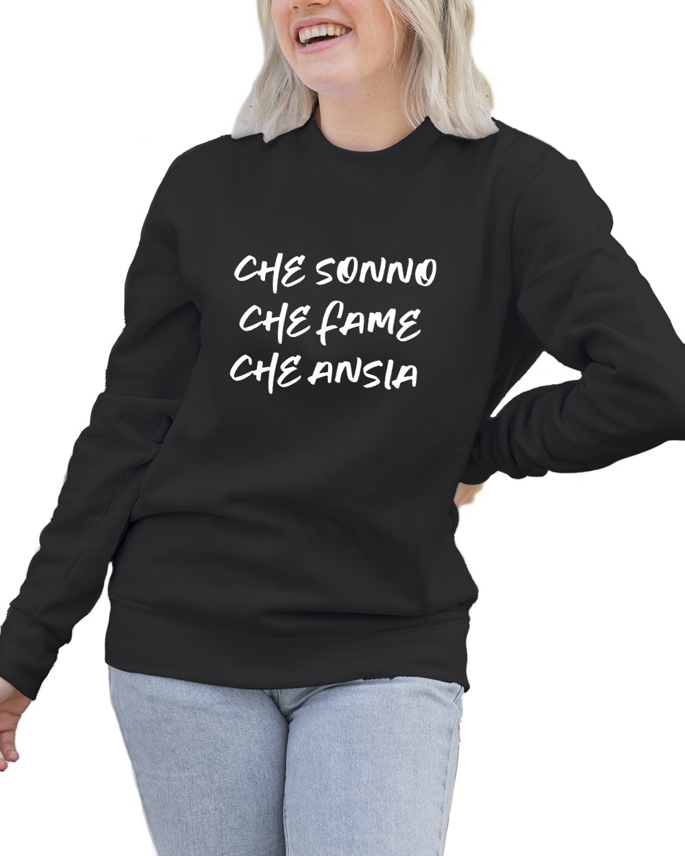 Felpa Girocollo Donna Sonno