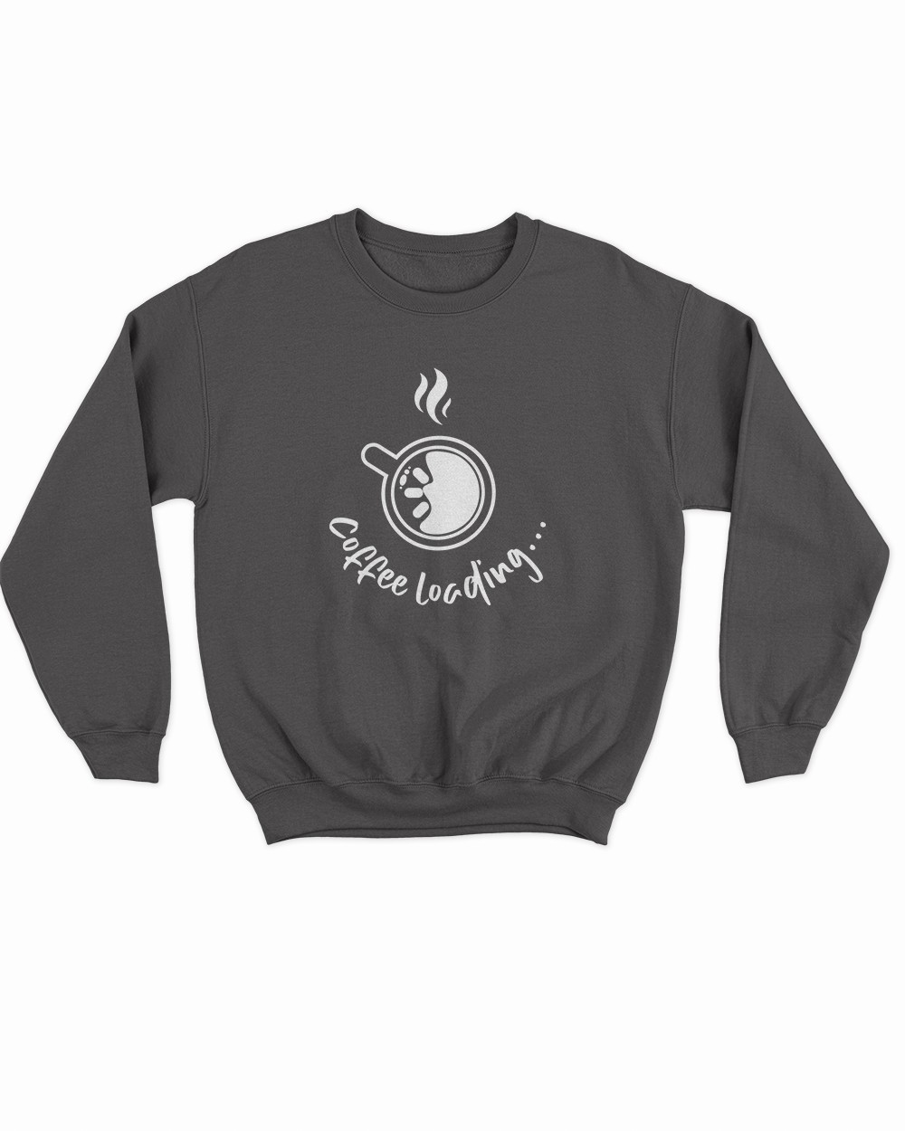 Felpa Girocollo Donna Coffee