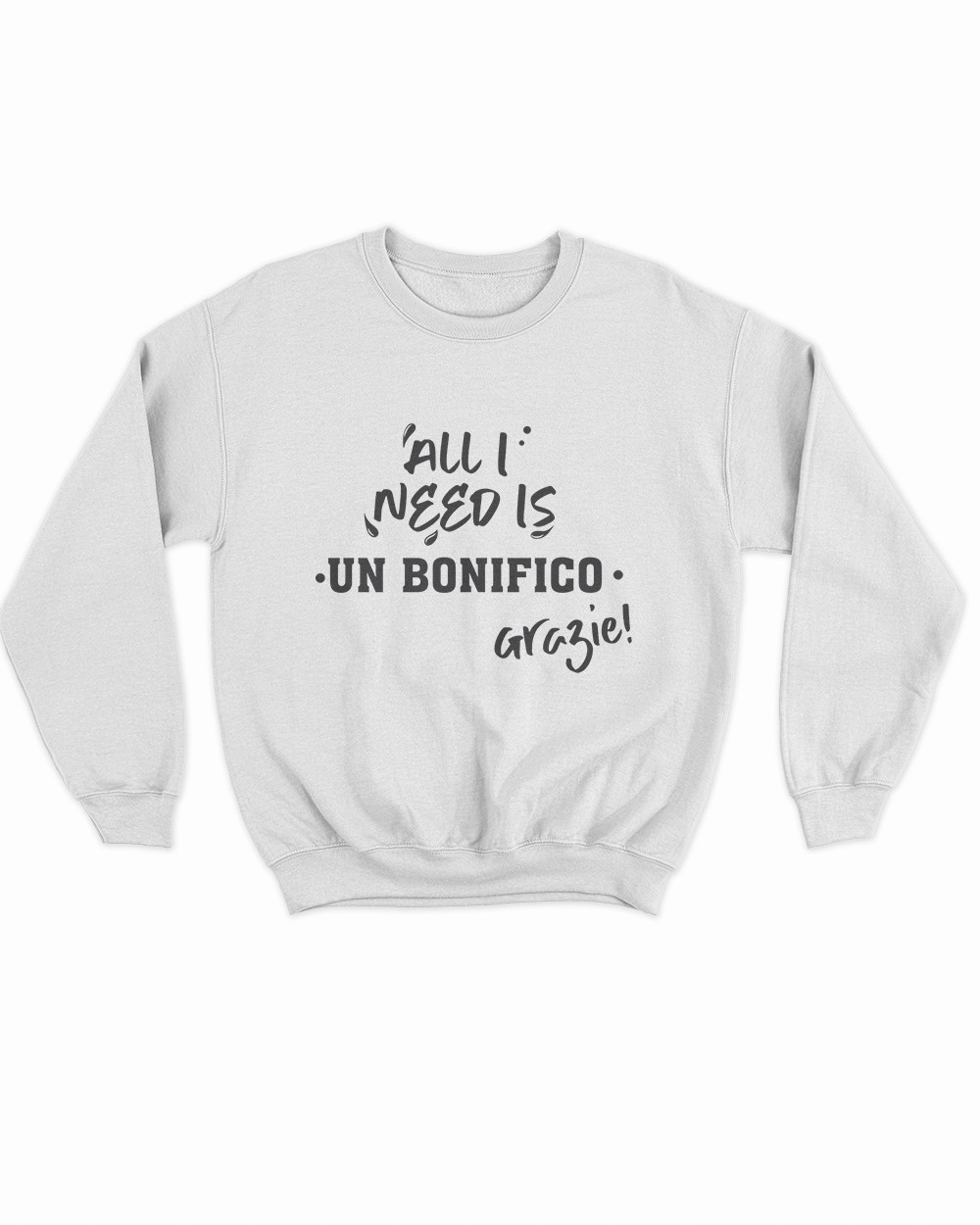 Felpa Girocollo Donna Bonifico