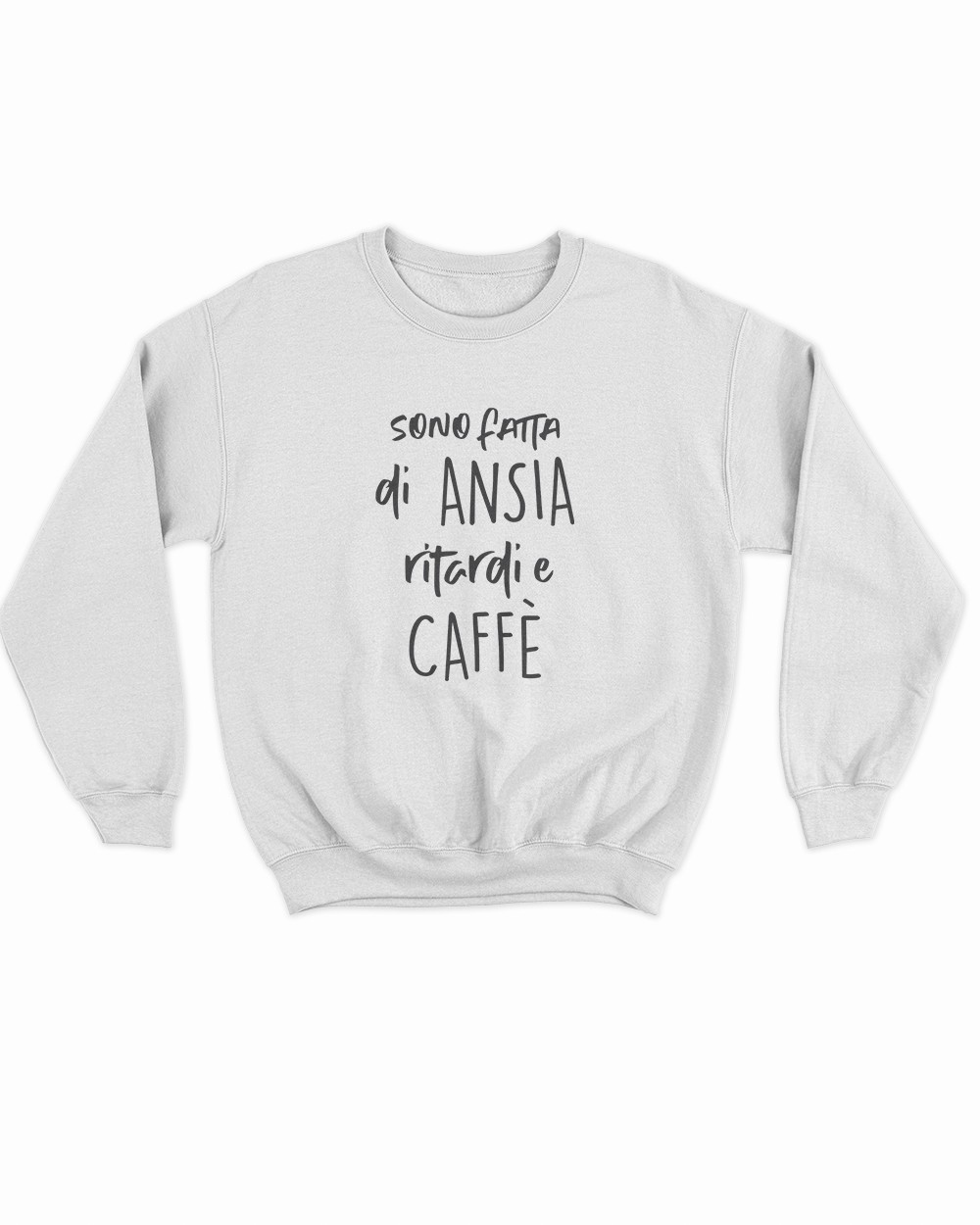 Felpa Girocollo Donna Ansia