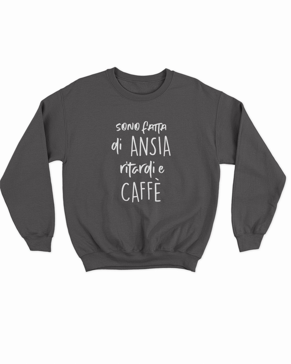 Felpa Girocollo Donna Ansia