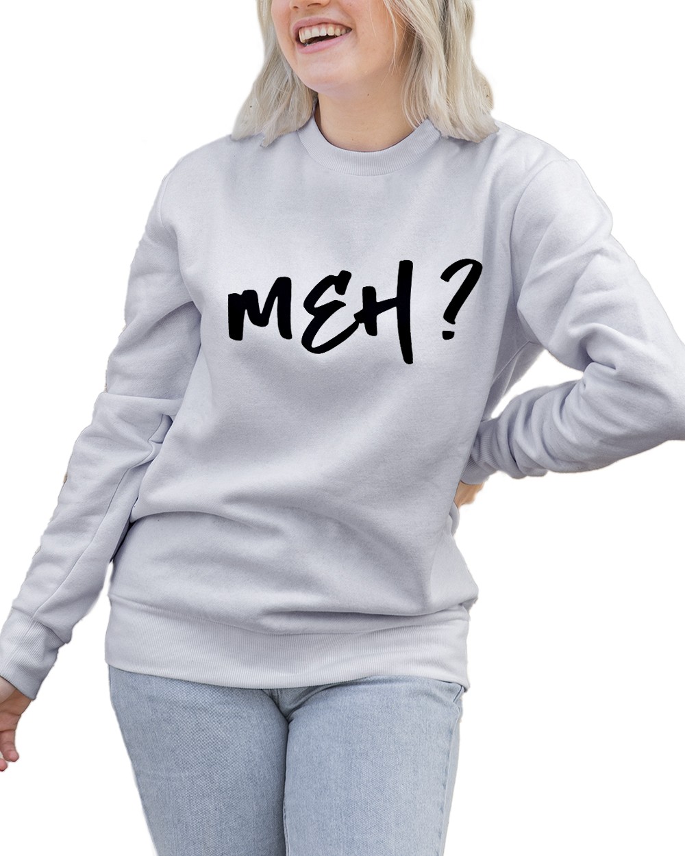 Felpa Girocollo Donna Meh