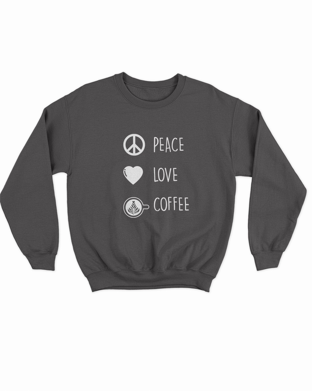 Felpa Girocollo Donna Peace