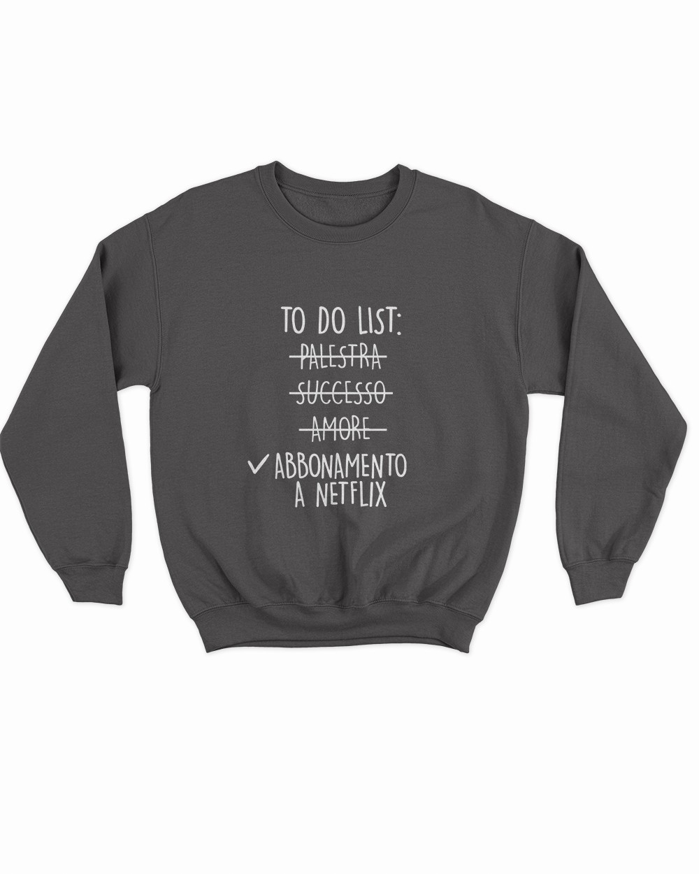 Felpa Girocollo Donna Netflix