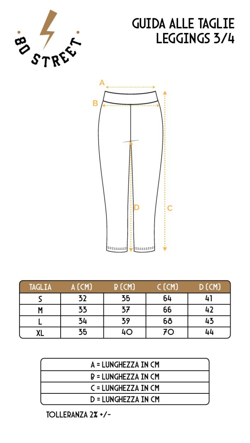 Leggings Corsaro Vita Alta Col. Grigio Melange