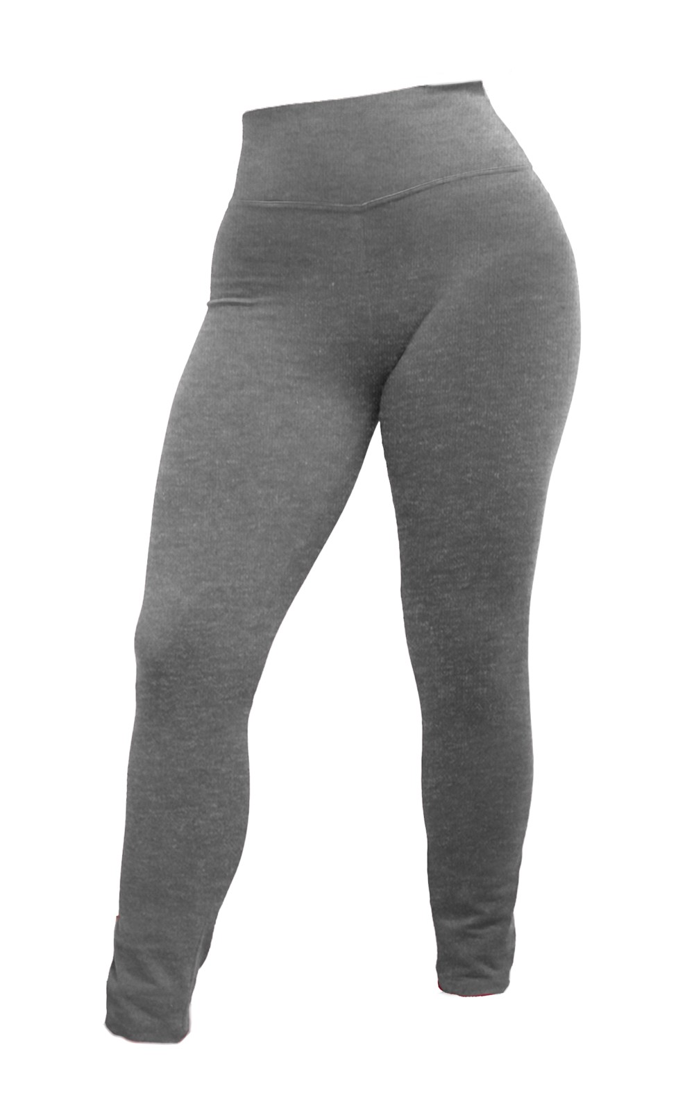 Leggings Vita Alta Col. Grigio Melange
