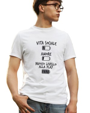 T-Shirt Uomo Vita Sociale