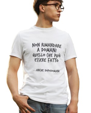 T-Shirt Uomo Rimandare
