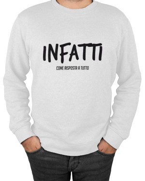Felpa Girocollo Uomo Infatti