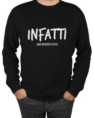 Felpa Girocollo Uomo Infatti