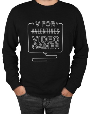 Felpa Girocollo Uomo Games