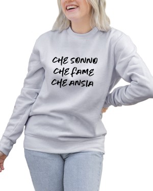 Felpa Girocollo Donna Sonno