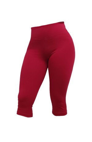 Leggings Corsaro Vita Alta Col. Rosso