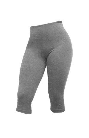 Leggings Corsaro Vita Alta Col. Grigio Melange